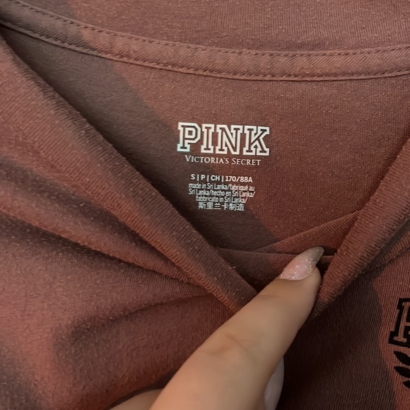 Brand Pink crop top, Small - Picture 3 of 3